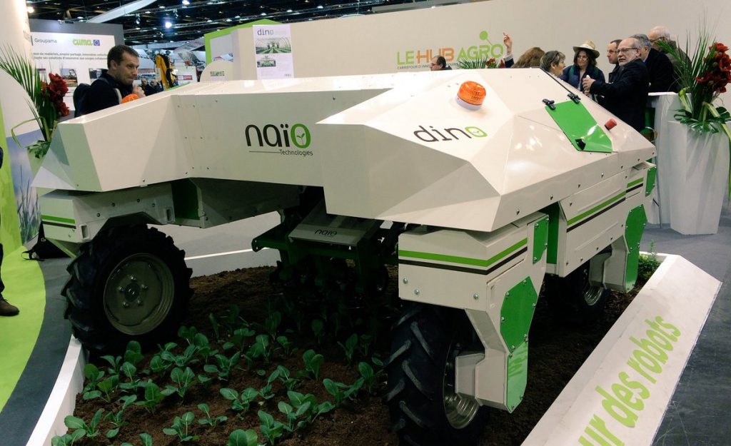 Assurance robots agricoles Groupama SIMA 2017